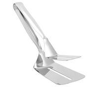 Mingzhe Pince à Steak en Acier Inoxydable, Pince Alimentaire Polyvalente, Spatule à Pizza, Pain avec Poignée Confortable pour Barbecue, Utilisation en Cuisine