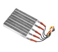 Mingzhe Réchauffeur D'air électrique Compact en Céramique 220 V pour une Utilisation Polyvalente, efficacité de Transfert de Chaleur élevée, 120 Mm Long (Avec des pistes)