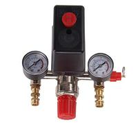 Mingzhe Résistant à L'usure 230 V Pressostat Vanne D'air Régulateur de Contrôle Pratique Ensemble de Jauges pour Usage Industriel 1 Pièces