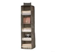 Minhe Organisateur de penderie pliable à suspendre 27 x 27 x 60 cm | Design à trois niveaux, matériau respirant qui empêche les t-shirts et accessoires, circulation de l'air facile