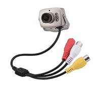 Mini 6LED Filaire CMOS CCTV Caméra de Sécurité Nocturne Caméra Vidéo Numérique PALNTSC, Fonction, Technologie de Modulation Analogique pour Plus Lumineux et Plus Clair (Format PAL)