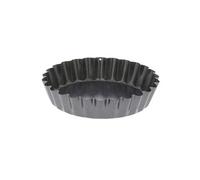 Moule à tartelette rond cannelé - DE BUYER - En acier anti-adhésif - Ø10cm - Hauteur 2cm