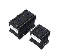 Mini AC Contactor CJX2-K K0910 K0901 K1210 K1201 K1610 230V 50Hz 60Hz 9A 12A 16A 110V 24V 1pcs(CJX2K1210N AC,24V)