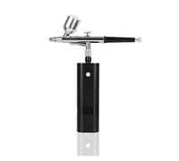 Mini aérographe sans fil avec kit de compresseur Kit haute pression pistolet à pulvérisateurs pulvérisation unique for gâteau colorier Modèle peinture tatouages(A)