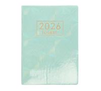 Mini Agenda 2026 A7, Carnet de Poche Léger, Planificateur Anglais | Papier et Pu, Interface Anglaise, Organisation Complète, Format Portable, pour Étudiants et Voyages à L’étranger