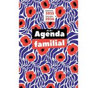 Mini agenda familial 2025-2026 Septembre 2025 - Décembre 2026 - Collectif - Marabout - broché - Agenda
