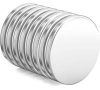Mini-aimants puissants 20 x 2 mm, lot de 8, pour la maison, le bureau et le bricolage