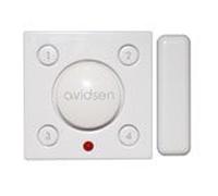 Mini alarme solaire à détection de vibration et ouverture Avidsen