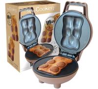 Mini appareil à gâteaux oursons - Plaque Ø 11 cm - 360 W - ScrapCooking