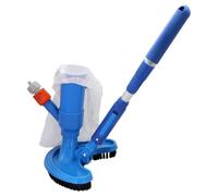 Mini aspirateur de Piscine Sac à Mailles Fines avec Manche télescopique | Nettoyeur de de piscine Pour Jardin Maison Arrière-cour Bassin Fontaine, Hommes et