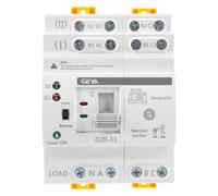 Mini ATS à double alimentation, commutateur automatique/manuel avec protection contre les surtensions