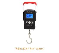 Mini Balance Numérique Électronique Portable 10g ? 40kg, 1 Pièce, Pour Crochet De Pêche, Pesée De Poche