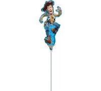Mini Ballon Woody Toy Story en aluminium Multicolors G