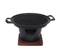 Mini Barbecue Grill Japonais pour Une Personne, Alcool, Four, BBQ Sans Fumée, Gril d'Extérieur, Appareil de Grillades, Plaque, Fourneau de Cuisson de la Viande, Ustensiles