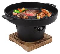 Mini barbecue table fumée - Gril japonais portable - Pour camping et pique-nique - Intérieur et extérieur