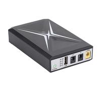 Mini Batterie de Secours UPS, Alimentation sans Interruption 10 400 MAh avec Entrée Sortie DC USB 5 V DC 5 V 9 V 12 V, pour Routeur, Modem, Caméra de sécurité, Smartphone
