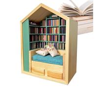 Mini Bibliothèque 200 Livres, Maison Miniature