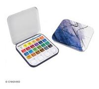 Aquafine Watercolor Travel Set Of 24