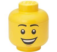 Mini-boîte de rangement en forme de tête de lego - Joyeux
