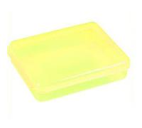 Mini Boîte De Rangement Transparente En Plastique, 4 Couleurs, Petit Conteneur Avec Couvercle Pour Collecte De Cartes De Crédit, Carte Bancaire, Étui Pour Masque