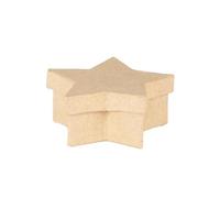 Mini boite étoile 7x7x3 cm - Kraft