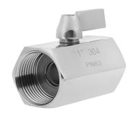 Mini Bouchon Fileté En Acier Inoxydable, 1 Pièce, Pour L'eau, L'huile Et Le Gaz