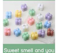 Mini bougies parfumées faites à la main - Parfaites pour les centres de table, les accessoires photo, les cadeaux d'anniversaire et pour créer une ambiance pendant la méditation, le soulagement du str