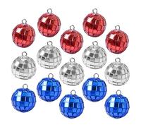 Mini Boules Disco Colorées - Décor De Festival De Scène, Mini Boules Disco, Ornements De Miroir Colorés | Outil De Décoration Réfléchissant, Ensemble D'accessoires De Festival, Pour Les Spectacles Sur