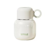 Mini bouteille isotherme de 360 ml, étanche,design 3 en 1 avec paille et bec verseur. Son anneau de transport pratique assure une étanchéité parfaite. Idéale pour la maison, l'école et les voyages