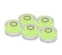 Mini-bulle d'équilibre,5Pcs Niveau à bulle d'air rond de 15mm Balance à bulle d'air horizontale Niveau à bulle d'air horizontal Outil de mesure de niveau d'eau pour les balances électroniques
