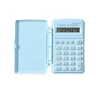 Mini Calculatrice, Calculatrice ABS Couleur avec Couvercle | Petite À 8 Chiffres, 10x6 Cm, pour Étudiants, Examen Scolaire, Bureau À Domicile