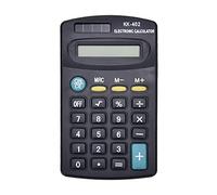 Mini calculatrice écran LCD à 8 chiffres petite calculatrice taille mignonne de poche 10 x 6 cm pour les étudiants utilise un outil de calcul de compte financier de bureau portable à domicile scolaire