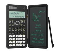 Mini calculatrice scientifique avec tablette d'écriture, bloc-notes, mémo, électronique de bureau, fournitures scolaires, 991es Ms EX 82ms, nouveau 82MS