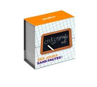 Mini Calendrier - 365 jours sans fautes ! - Sandrine Campese - Play Bac Eds - cartonné - Calendrier