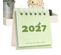 Mini Calendrier de Bureau 2027 Petit Organisateur Familial Et Décoration | Mini Calendrier Bureau pour Maison Dortoir Hôtel Chambre et Appartement en Intérieur
