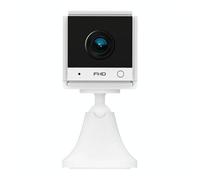 Mini Camera 1080P HD WiFi Vision Nocturne Audio Bidirectionnel Fixation 360° Blanc YONIS