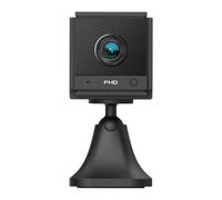 Mini Camera 1080P HD WiFi Vision Nocturne Audio Bidirectionnel Fixation 360° Noir YONIS