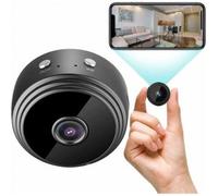 Mini caméra cachée petit enregistreur, microphone de surveillance WiFi Full HD 1080P, caméra vidéo de sécurité sans fil cachée pour