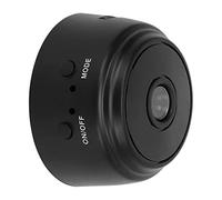 Mini Caméra, Couverture Arrière Magnétique HD sans Fil Caméra sans Fil WiFi 1080p pour Cour (Noir)