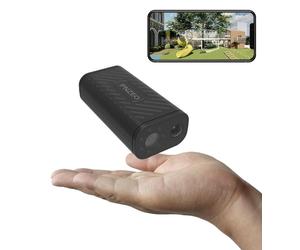 Mini caméra de sécurité pour intérieur, connectée en Wi-Fi, sans fil, avec vision à distance et résolution 1080P