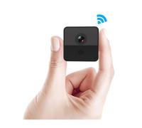 Mini caméra de surveillance - PIXPLUS - HD 1080P - Vision nocturne 120° - WiFi sans fil - Micro SD 128Go