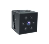 Mini caméra de vision nocturne, surveillance intérieure 4K, détection de mouvement avec technologie améliorée, facile à transporter, enregis