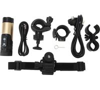 Mini caméra DV de sport, 12 MP, WiFi, IP66, étanche, 1600 mAh, type C, 120 grand angle, casque d'extérieur pour moto, vélo, or