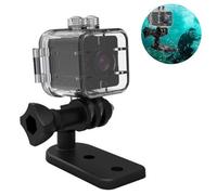 Mini caméra DVR Full HD 1080p avec vision nocturne, détection de mouvement, design compact, boîtier étanche, prise en charge de carte TF 32 Go