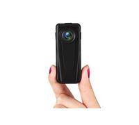 Mini Caméra Grand Angle 140 Degrés Détection Mouvement Cmos SD 128 Go Noire + SD 8Go