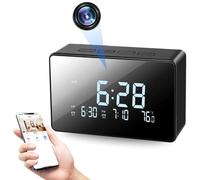 Mini Caméra Montre iUni IP61, Wi-Fi, Full HD, Vision Nocturne, Thermomètre intérieur, Emplacement Carte MicroSD