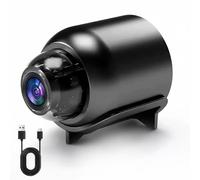 Mini Camera sans Fil Invisible 1080P avec Vision Nocturne Caméra Surveillance sans Wifi Fil Sécurisée pour Maison Bureau et Voiture Grand Angle 140° et Détection de Mouvement Enregistrement à Distance