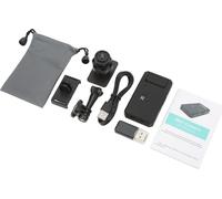 Mini caméra sportive HD WIFI IP, caméra vidéo grand angle à vision nocturne infrarouge avec support fixe pour enregistrer vos trajets en extérieur