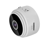 Mini Camera WiFi 1080P Vision Nocturne Détection Mouvement Grand Angle Blanc YONIS