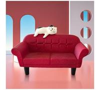 Mini Canapé De Couleur Unie Avec Chat De Dessin Animé, Maison De Poupée, Décor De Bureau, Ornement Miniature, Mini Chaise Avec Chat De Dessin Animé, Cadeau Pour Enfants